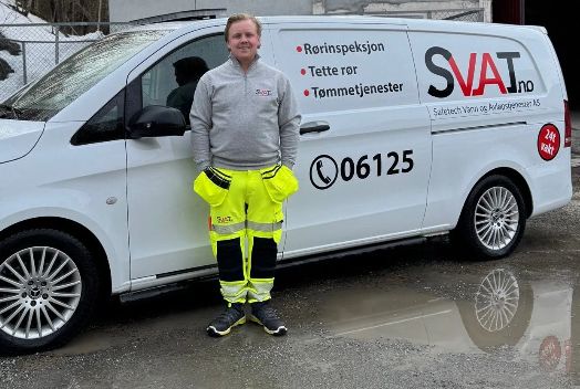 Spylebil  effektiv rengjøring av rør, kummer og avløp